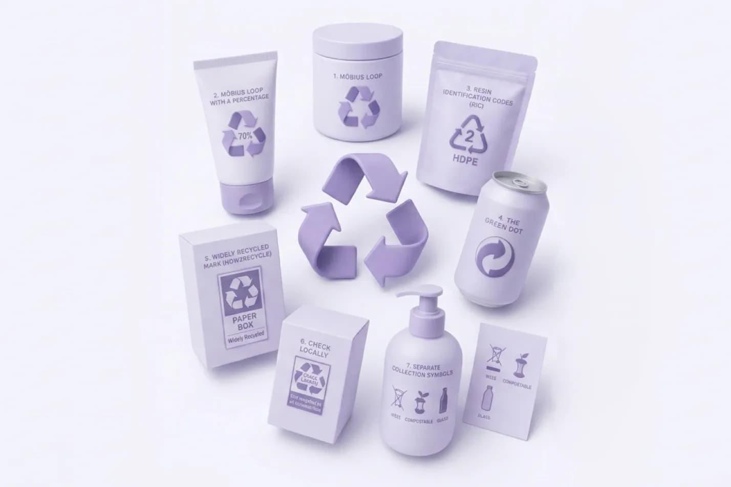 7 Common Recycling Symbols on Packaging and Why They Matter for Sustainability